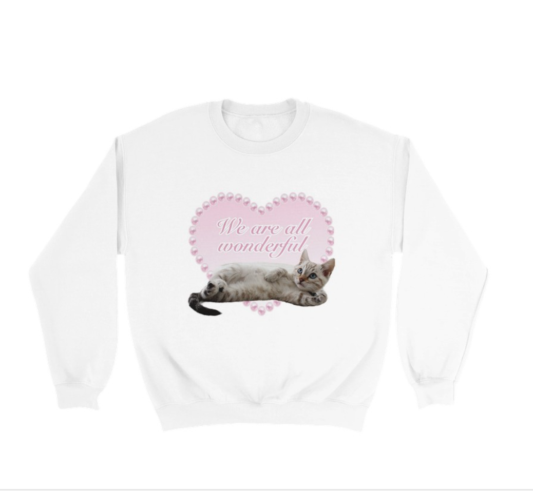 We Are All Wonderful Crewneck Sweatshirt