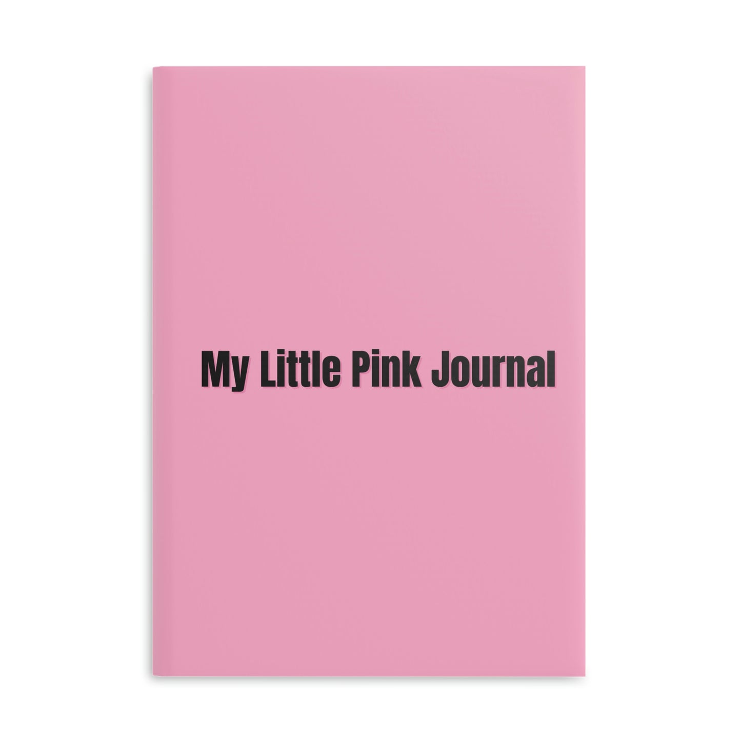 My Little Pink Journal Puffy Hardcover Notebook