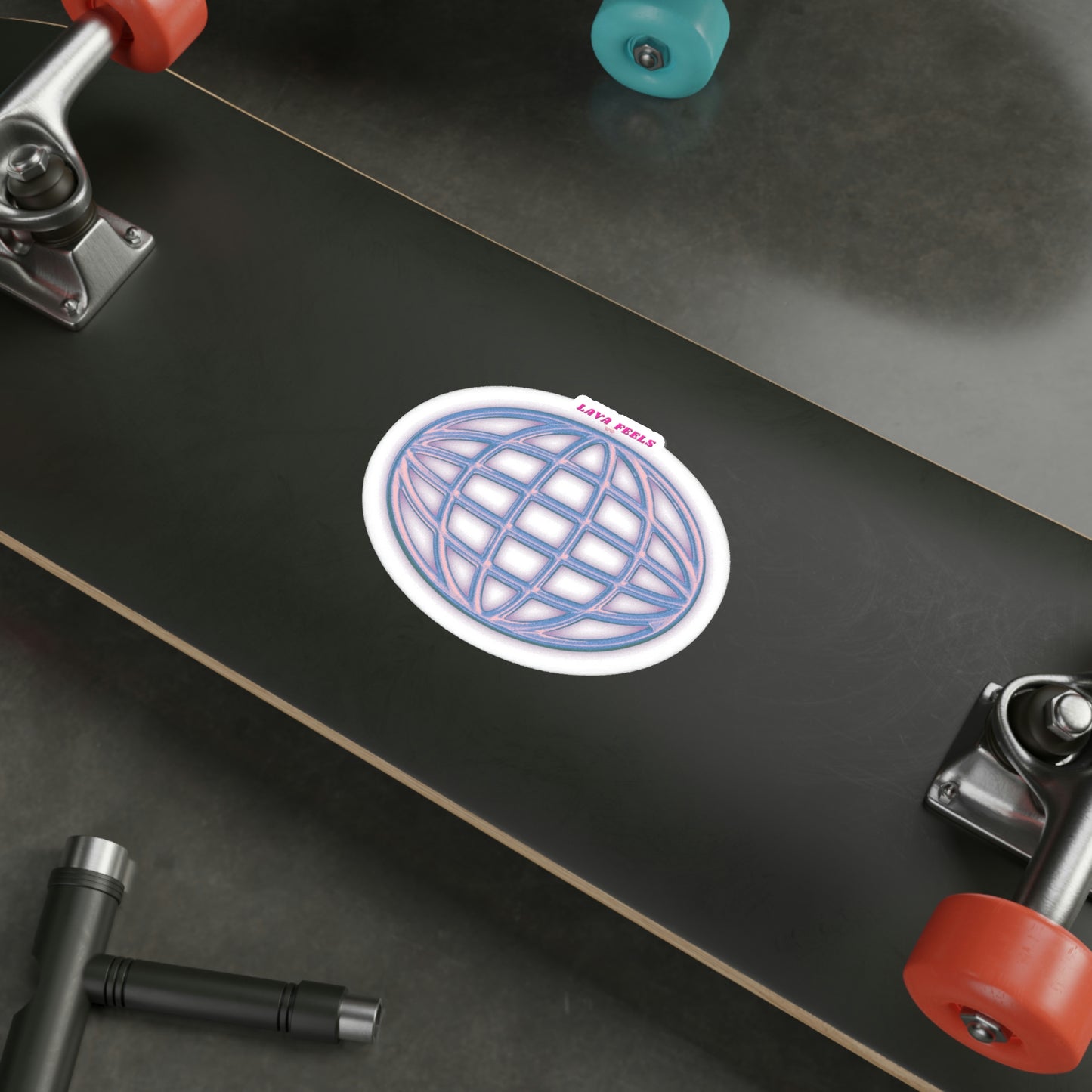 Graphic Earth Sticker