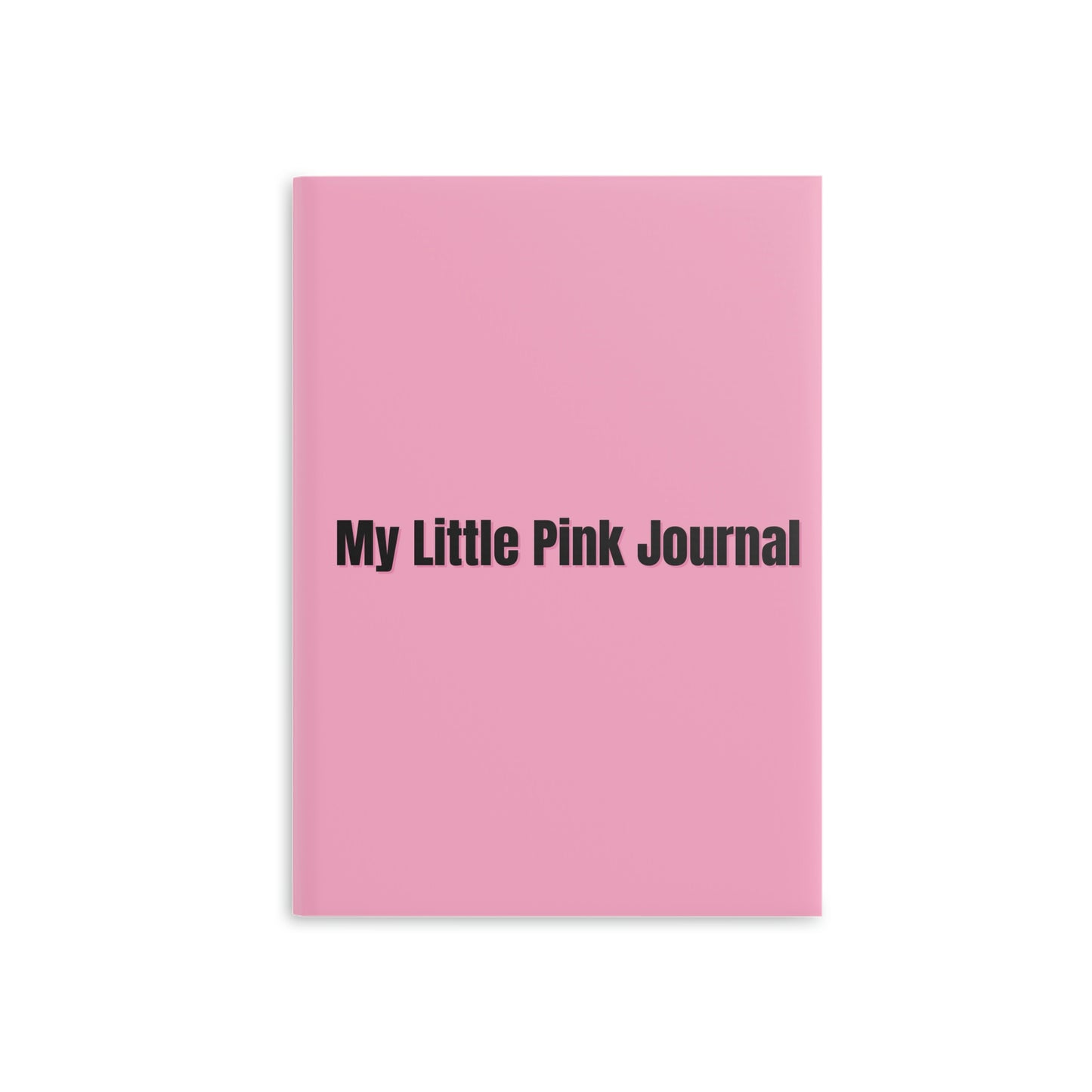 My Little Pink Journal Puffy Hardcover Notebook