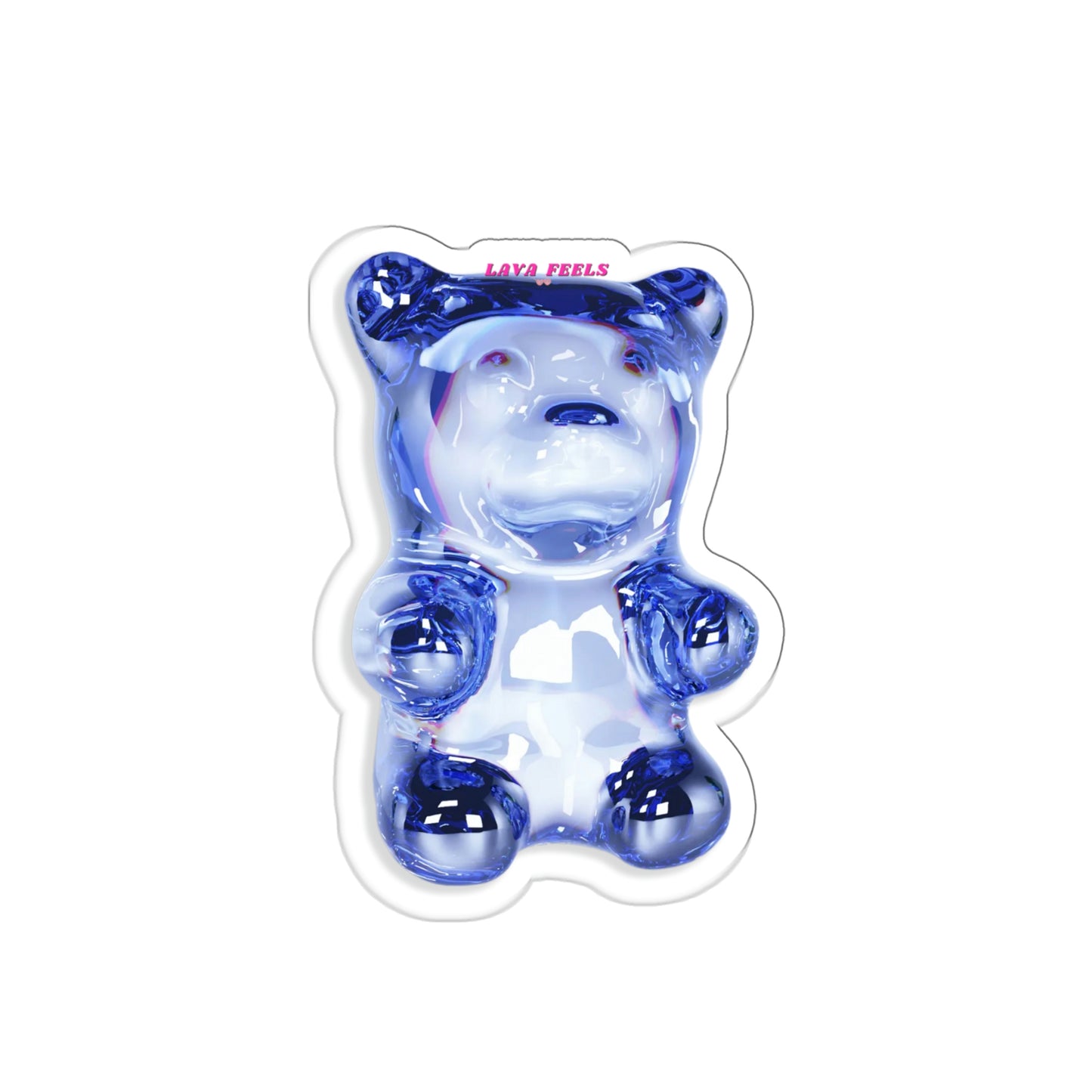 Glass Gummy bear Sticker