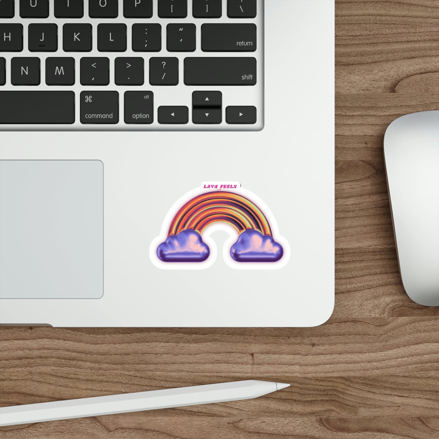 Chrome Rainbow Sticker