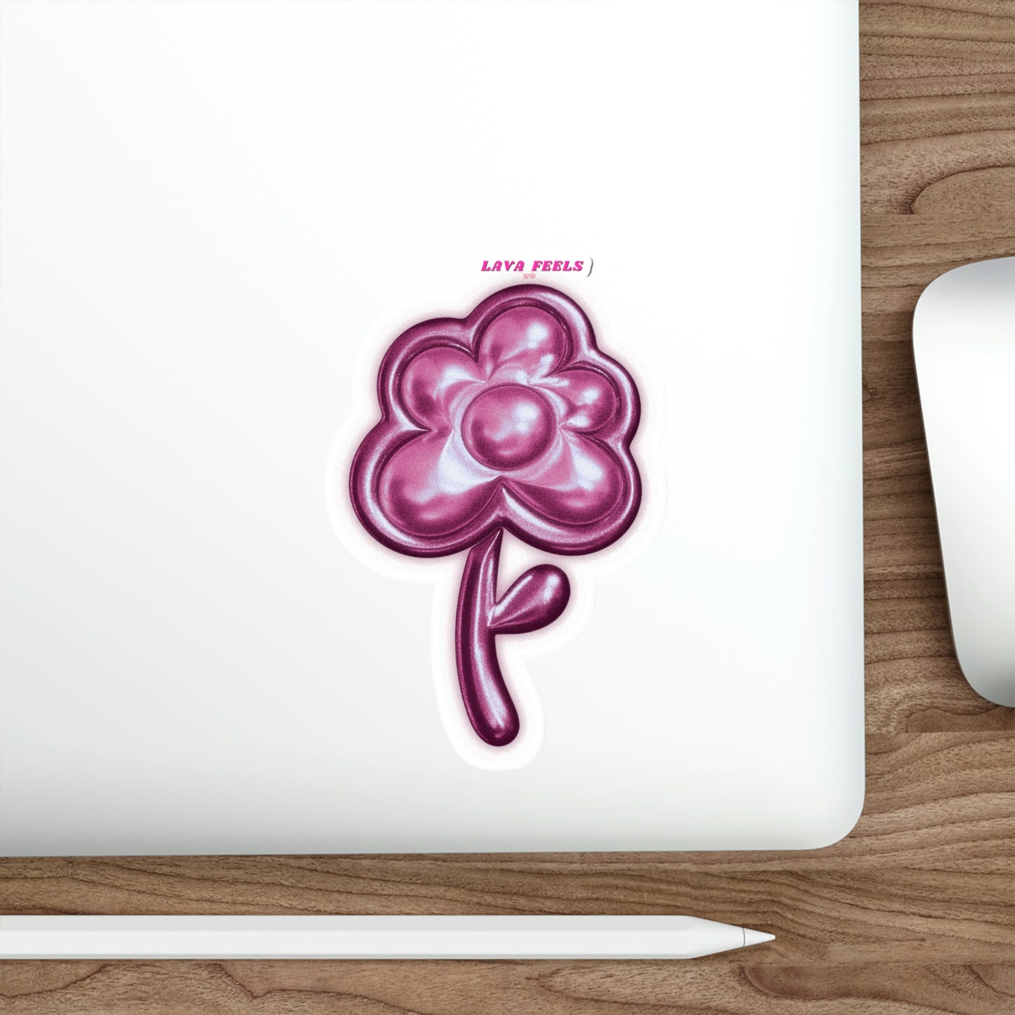 Puffy Flower Sticker