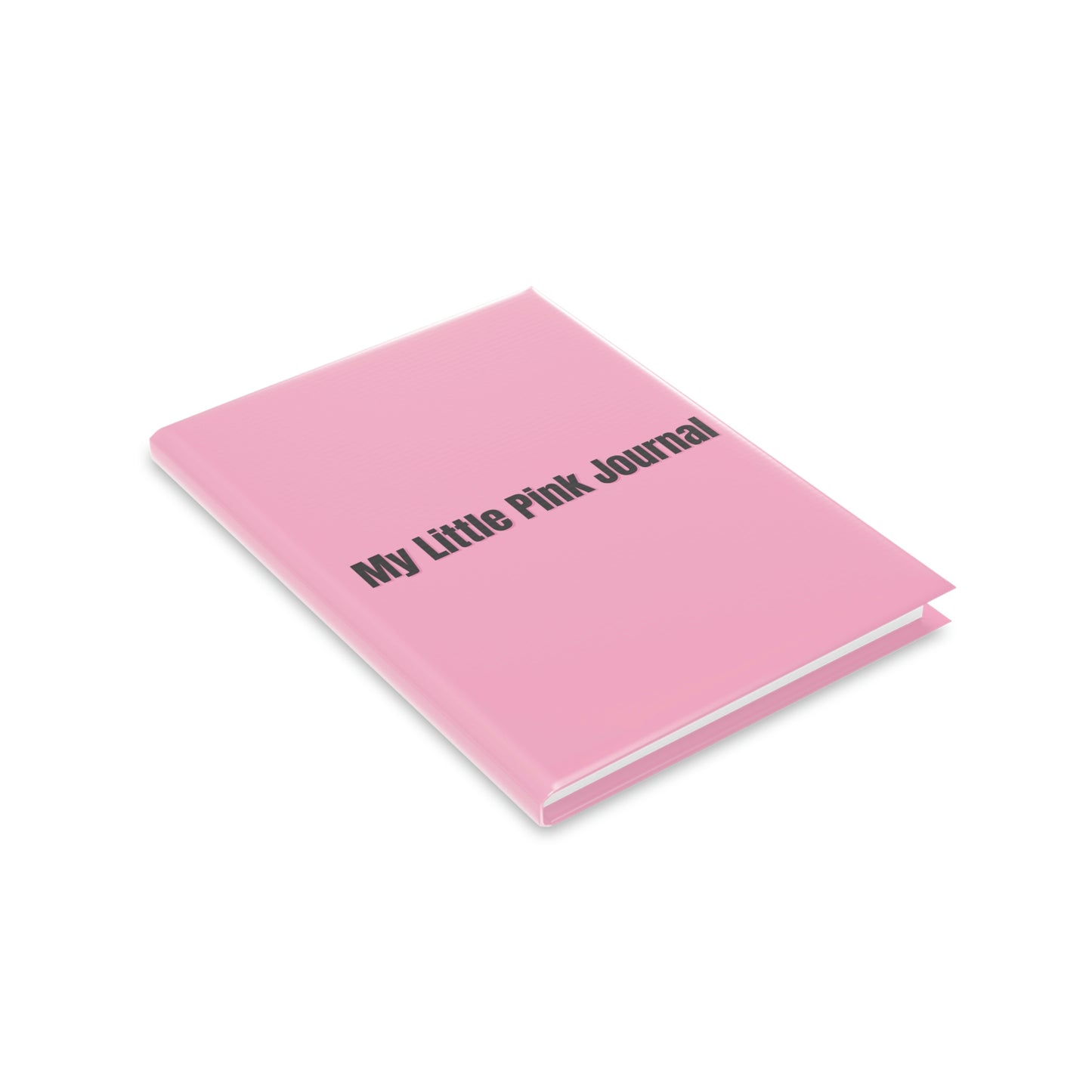 My Little Pink Journal Puffy Hardcover Notebook