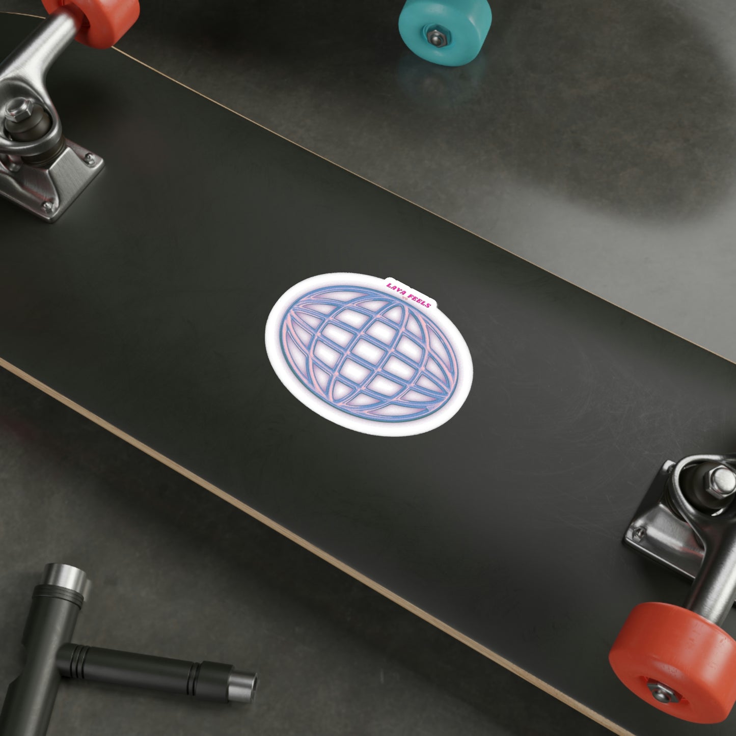 Graphic Earth Sticker