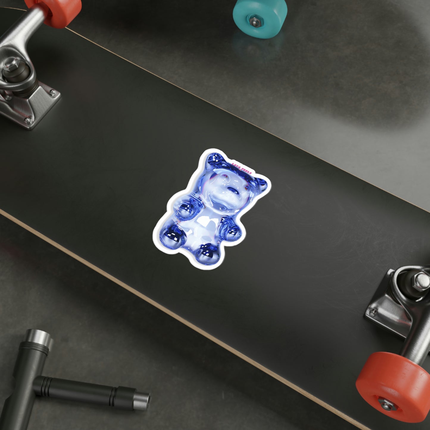 Glass Gummy bear Sticker