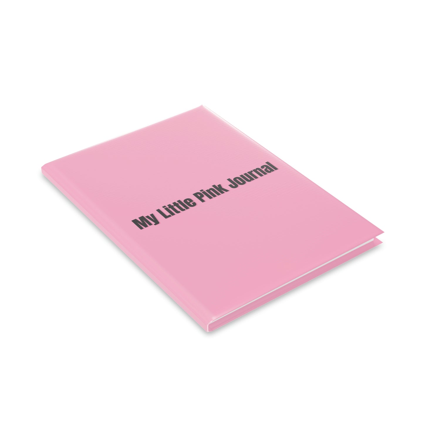 My Little Pink Journal Puffy Hardcover Notebook