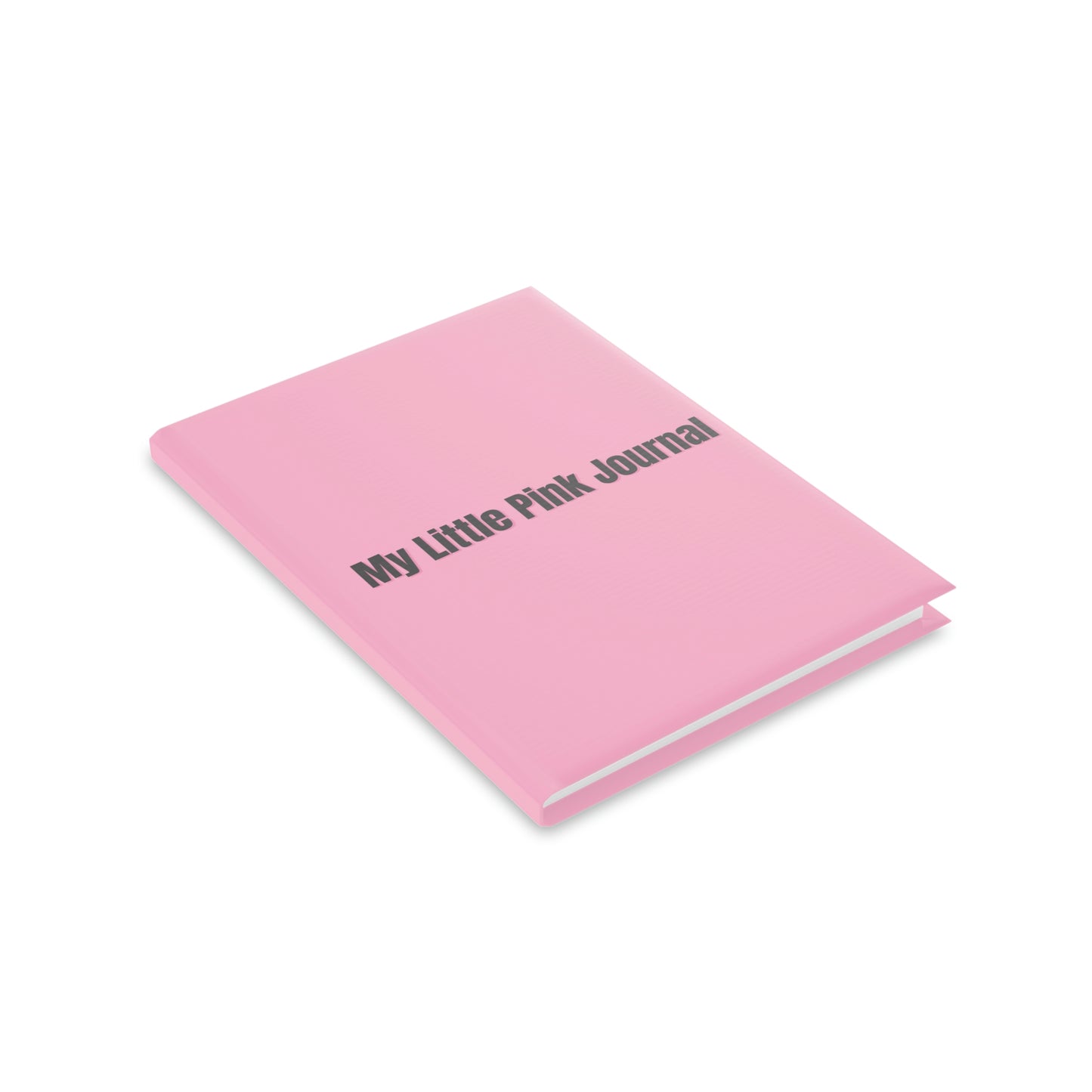 My Little Pink Journal Puffy Hardcover Notebook