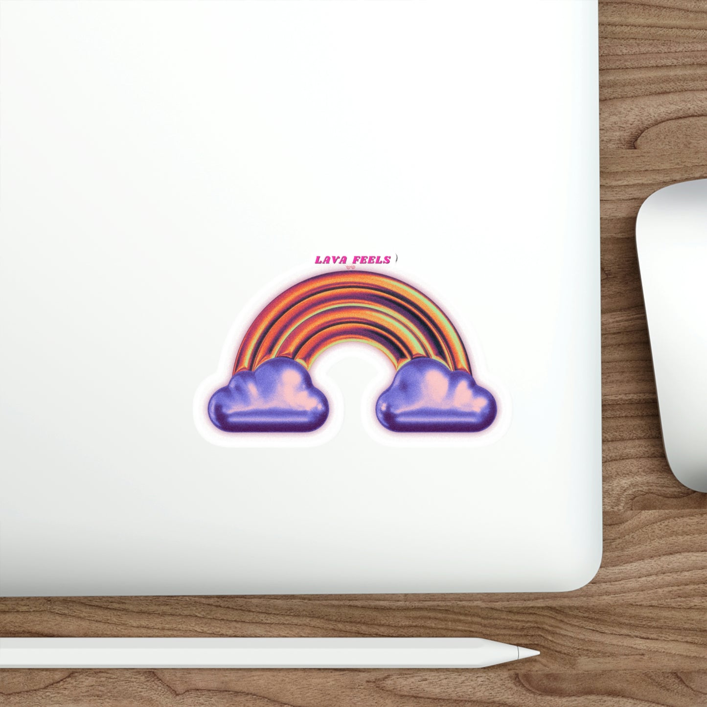 Chrome Rainbow Sticker