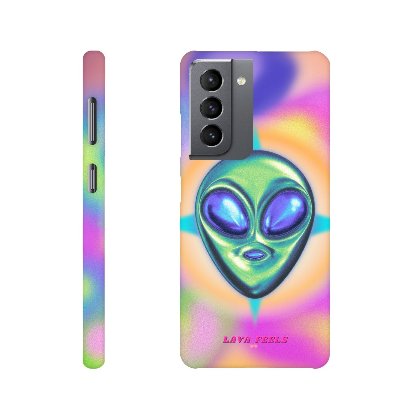 Lava Feels Alien Abduction Slim Phone Case