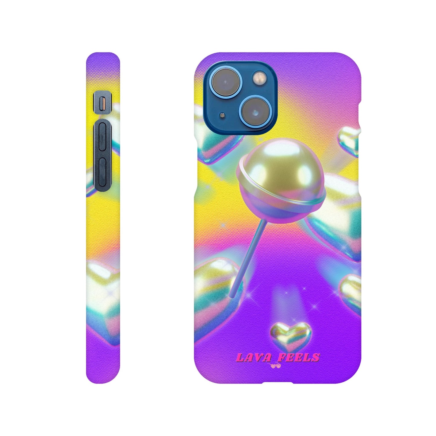 Lava Feels Retro Lollipop Slim Phone Case