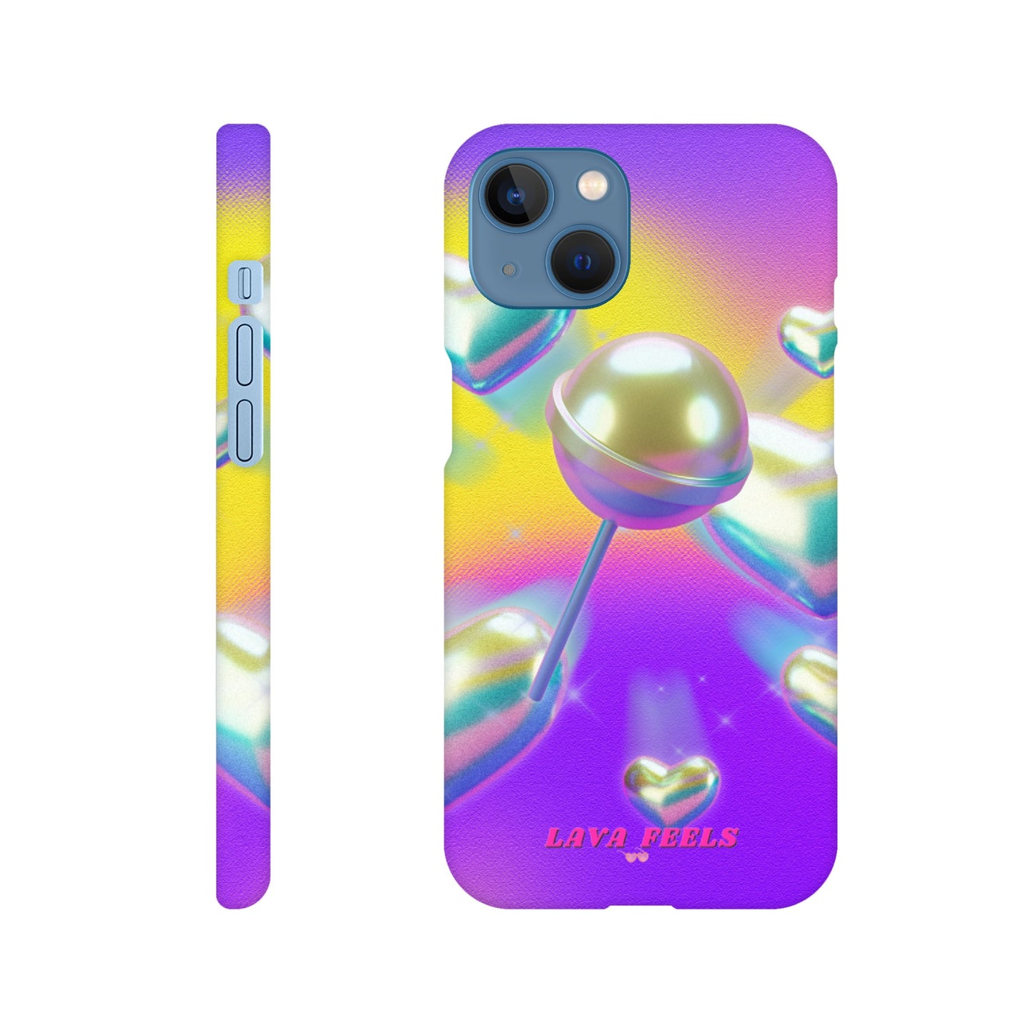 Lava Feels Retro Lollipop Slim Phone Case