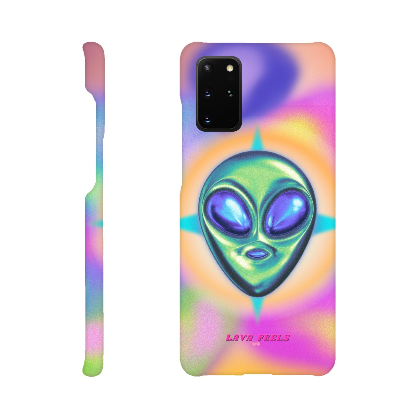 Lava Feels Alien Abduction Slim Phone Case