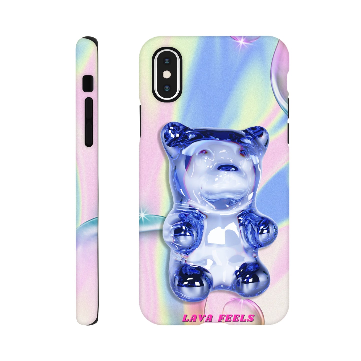 Lava Feels Chrome Teddy Tough Phone case