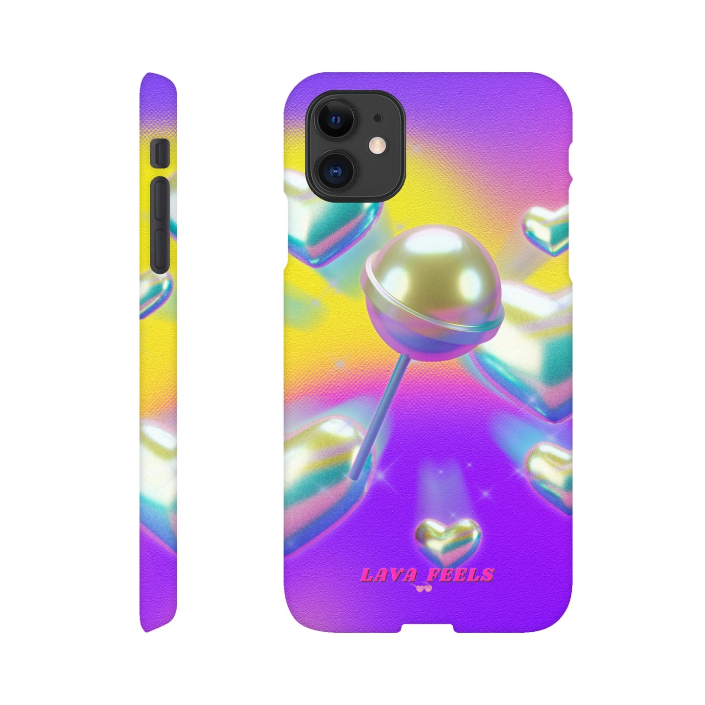 Lava Feels Retro Lollipop Slim Phone Case