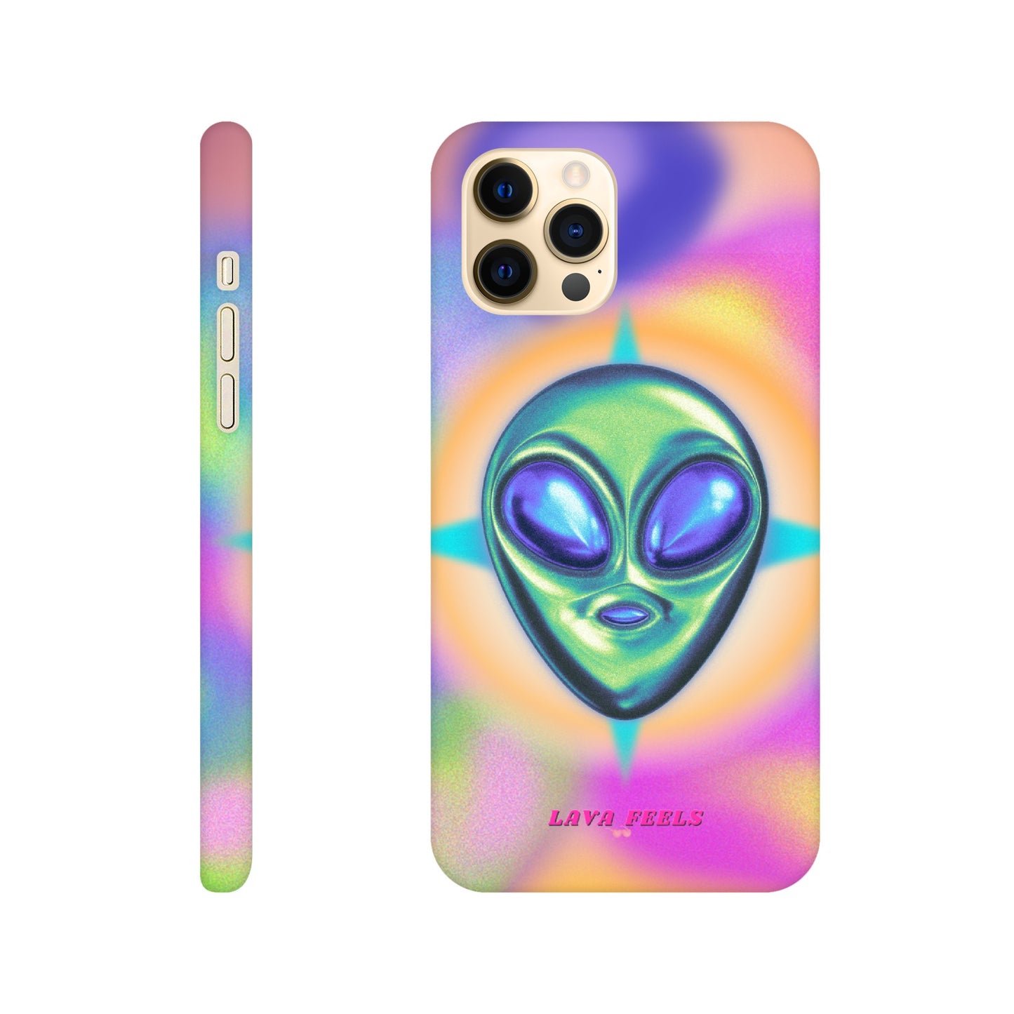 Lava Feels Alien Abduction Slim Phone Case