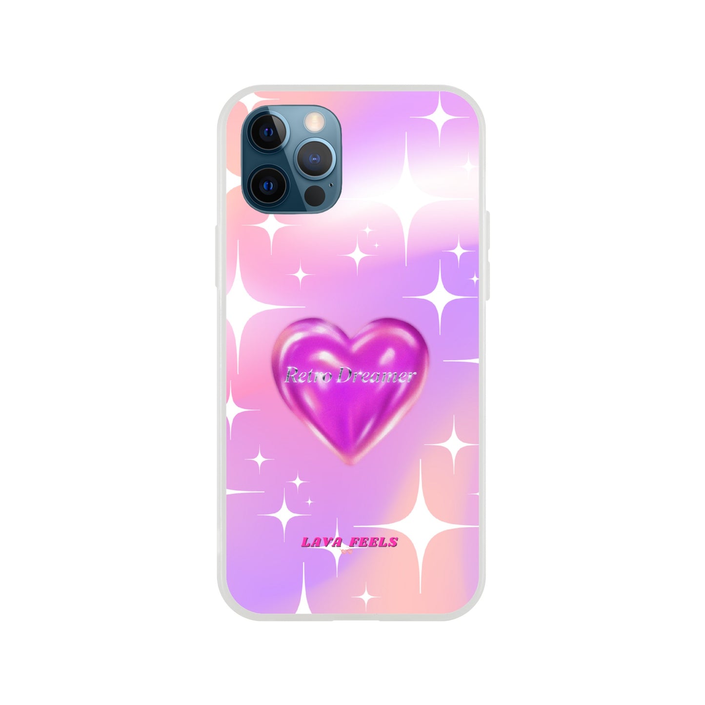 Lava Feels Retro Dreamer Flexi Phone Case