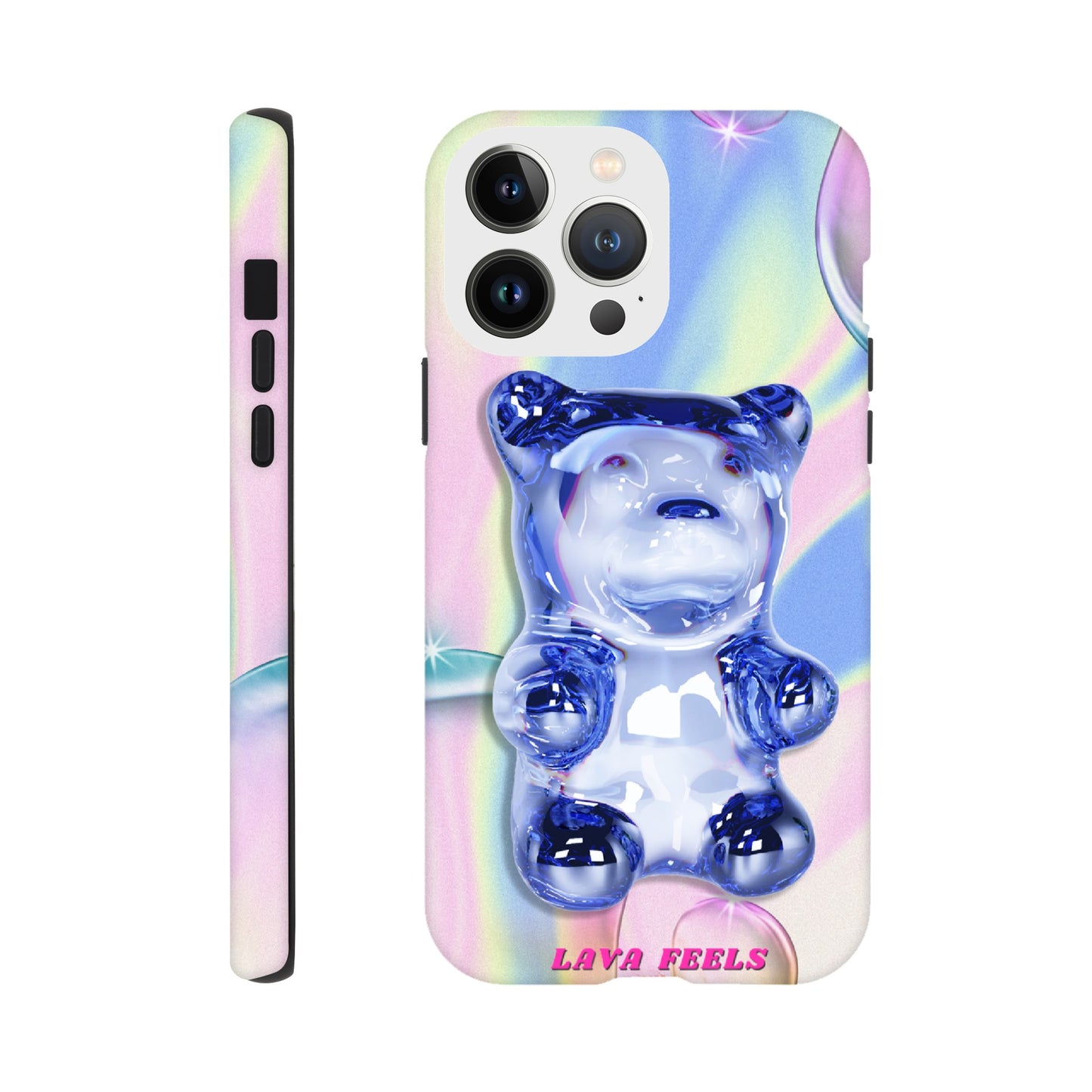 Lava Feels Chrome Teddy Tough Phone case