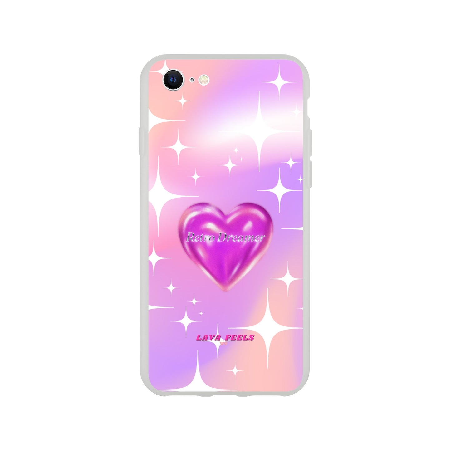 Lava Feels Retro Dreamer Flexi Phone Case