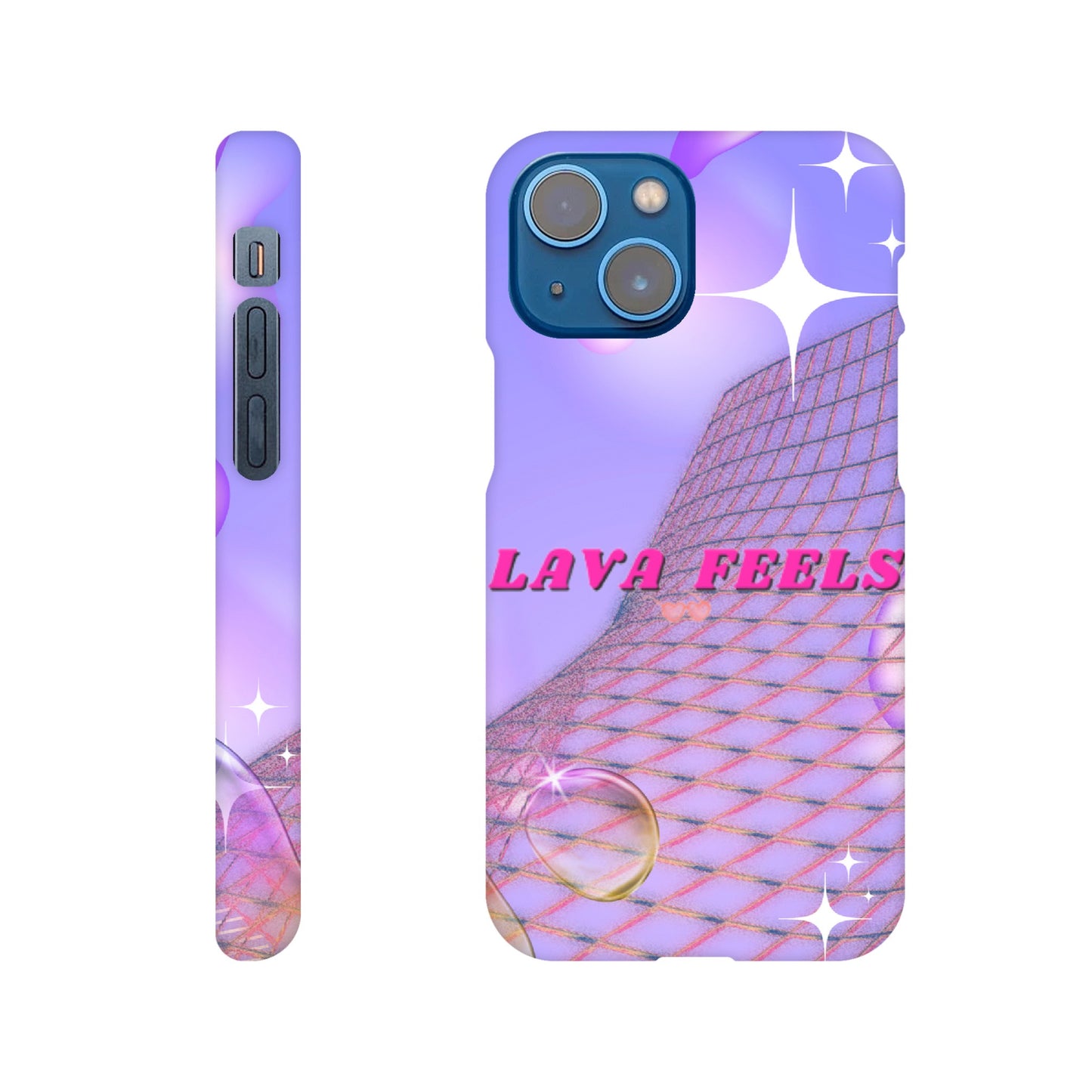 Lava Feels Y2K Retro Slim case