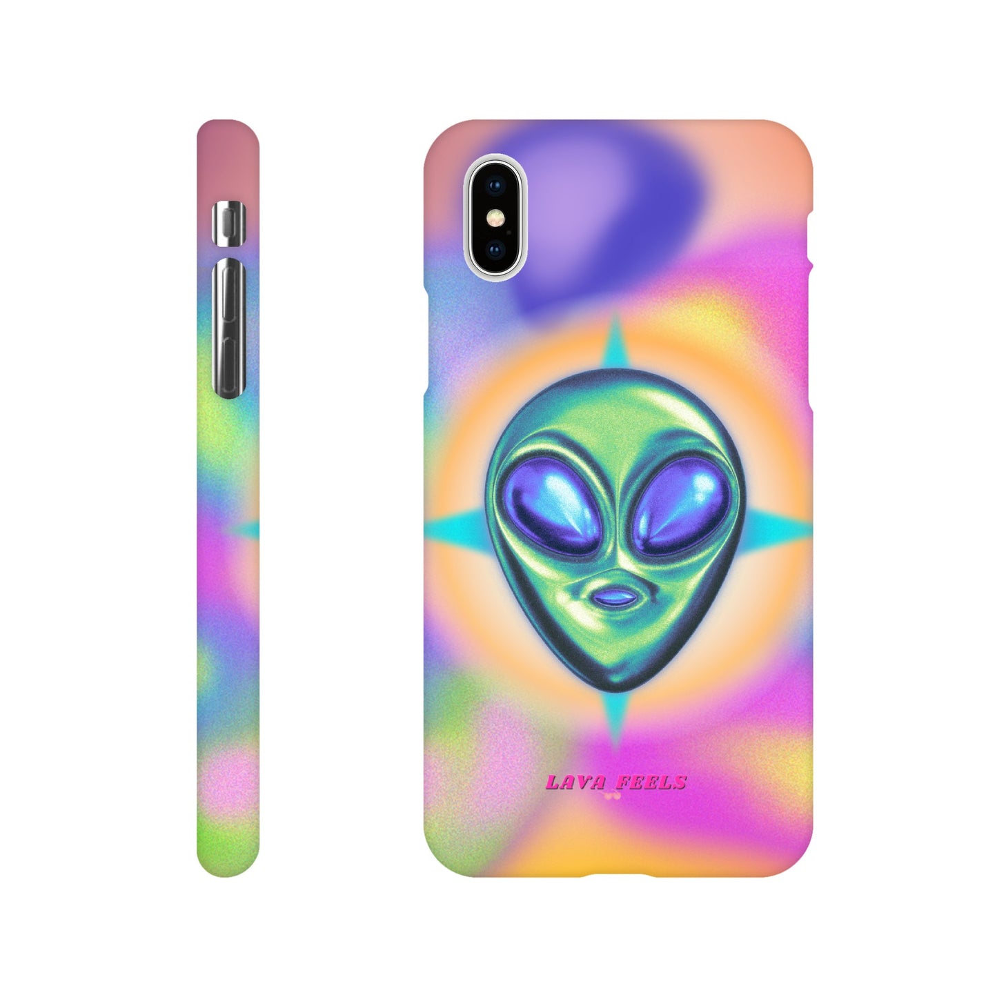 Lava Feels Alien Abduction Slim Phone Case