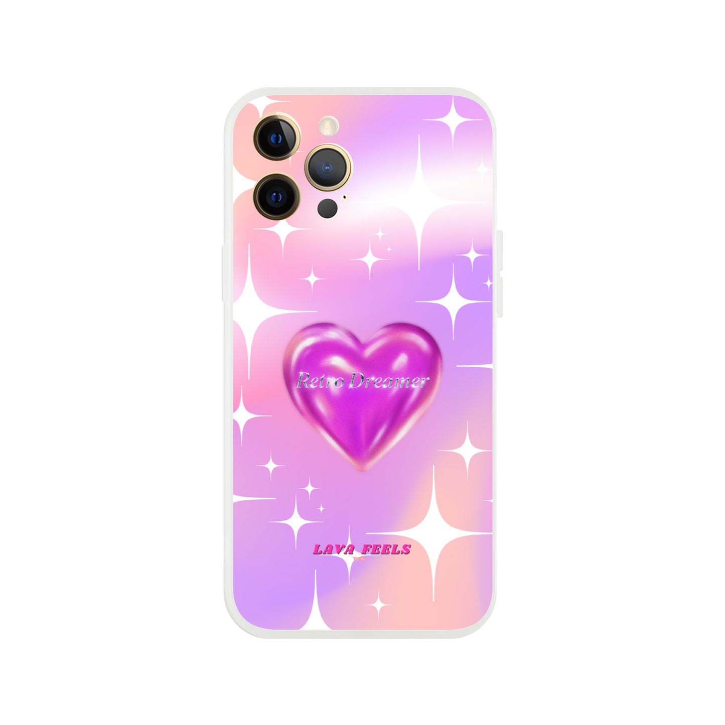 Lava Feels Retro Dreamer Flexi Phone Case