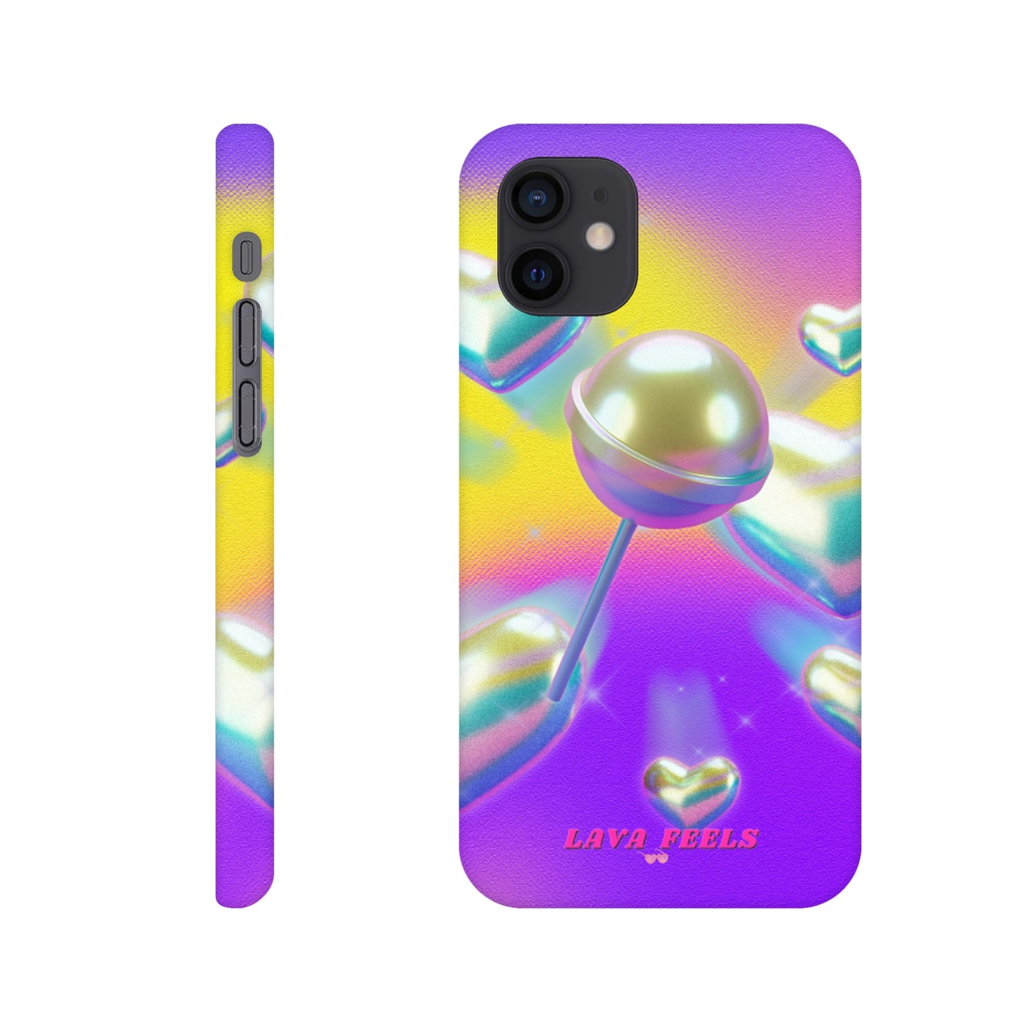 Lava Feels Retro Lollipop Slim Phone Case