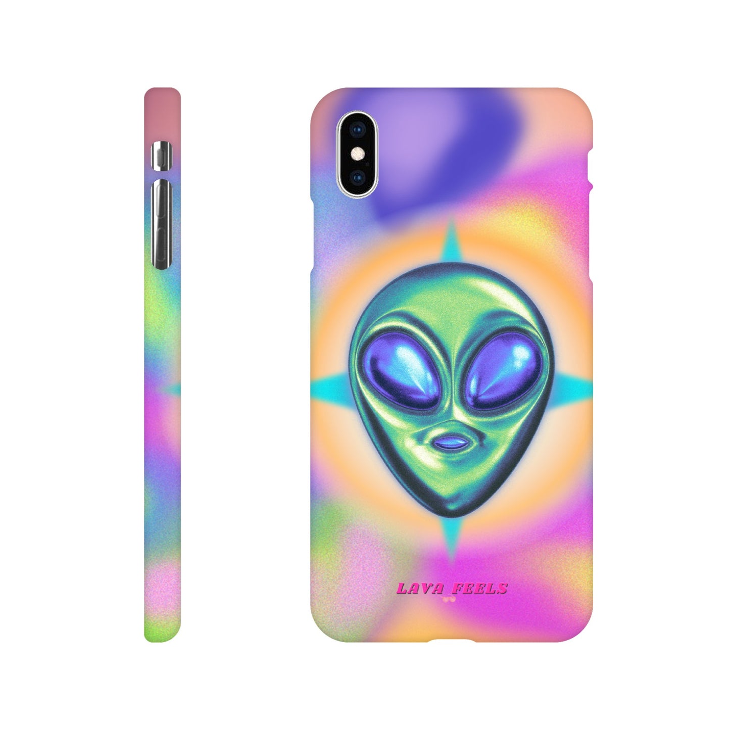 Lava Feels Alien Abduction Slim Phone Case