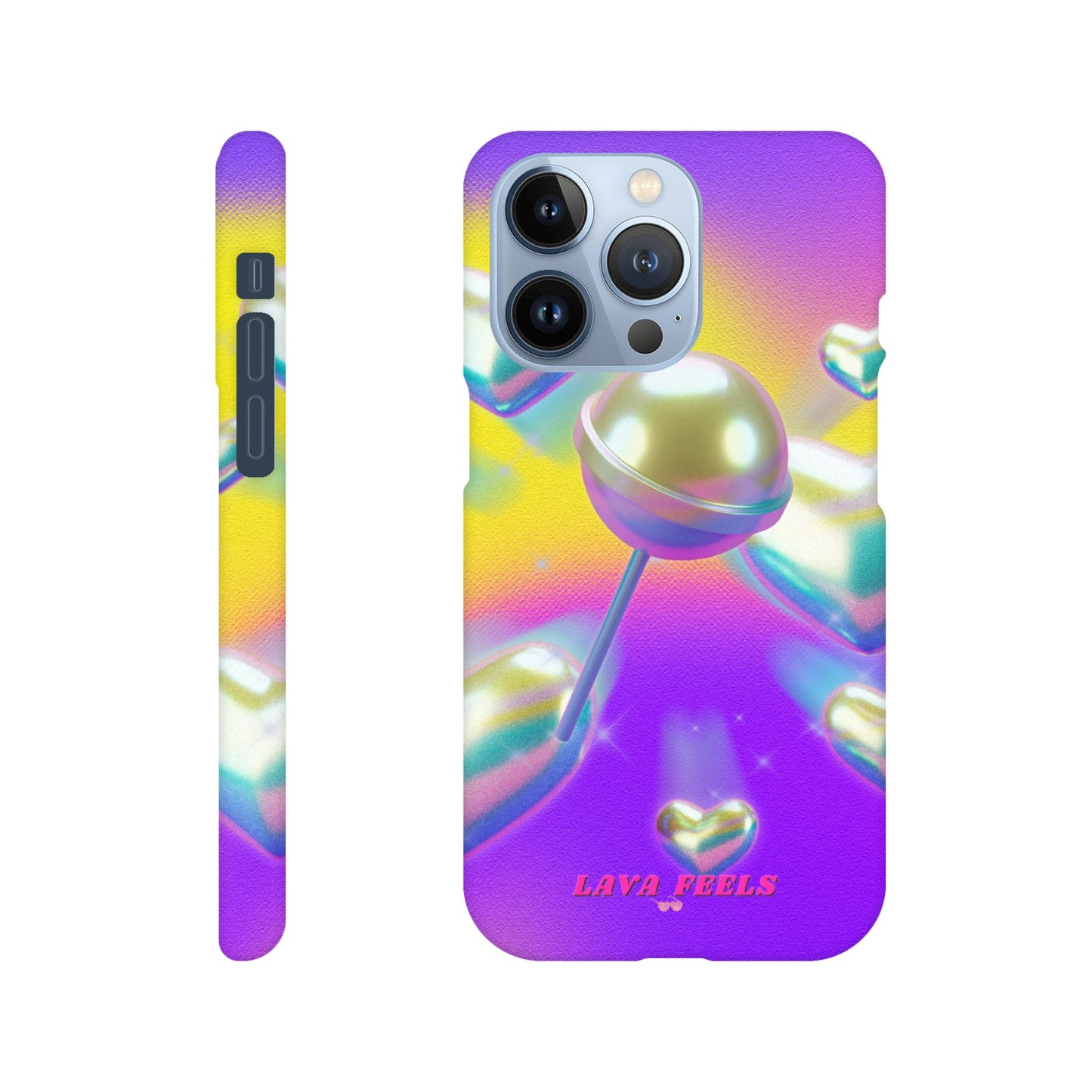 Lava Feels Retro Lollipop Slim Phone Case