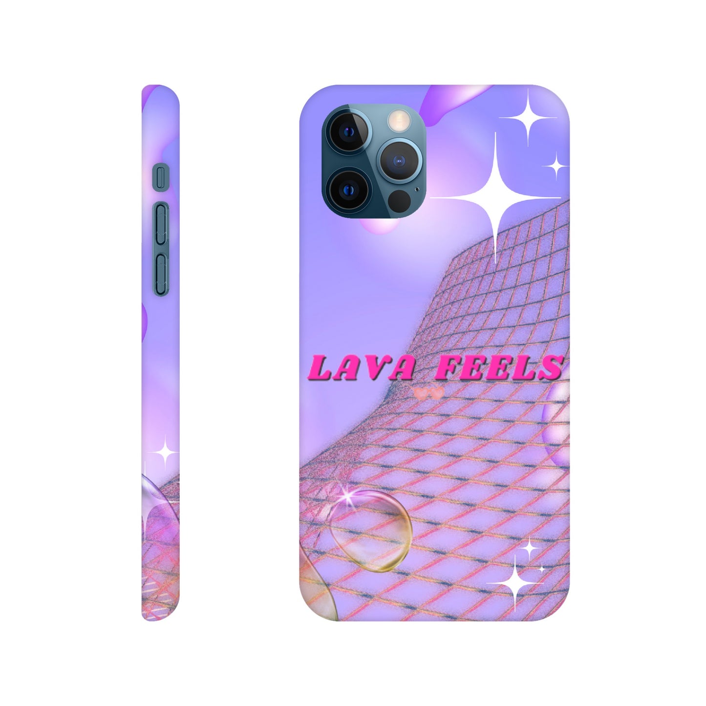 Lava Feels Y2K Retro Slim case