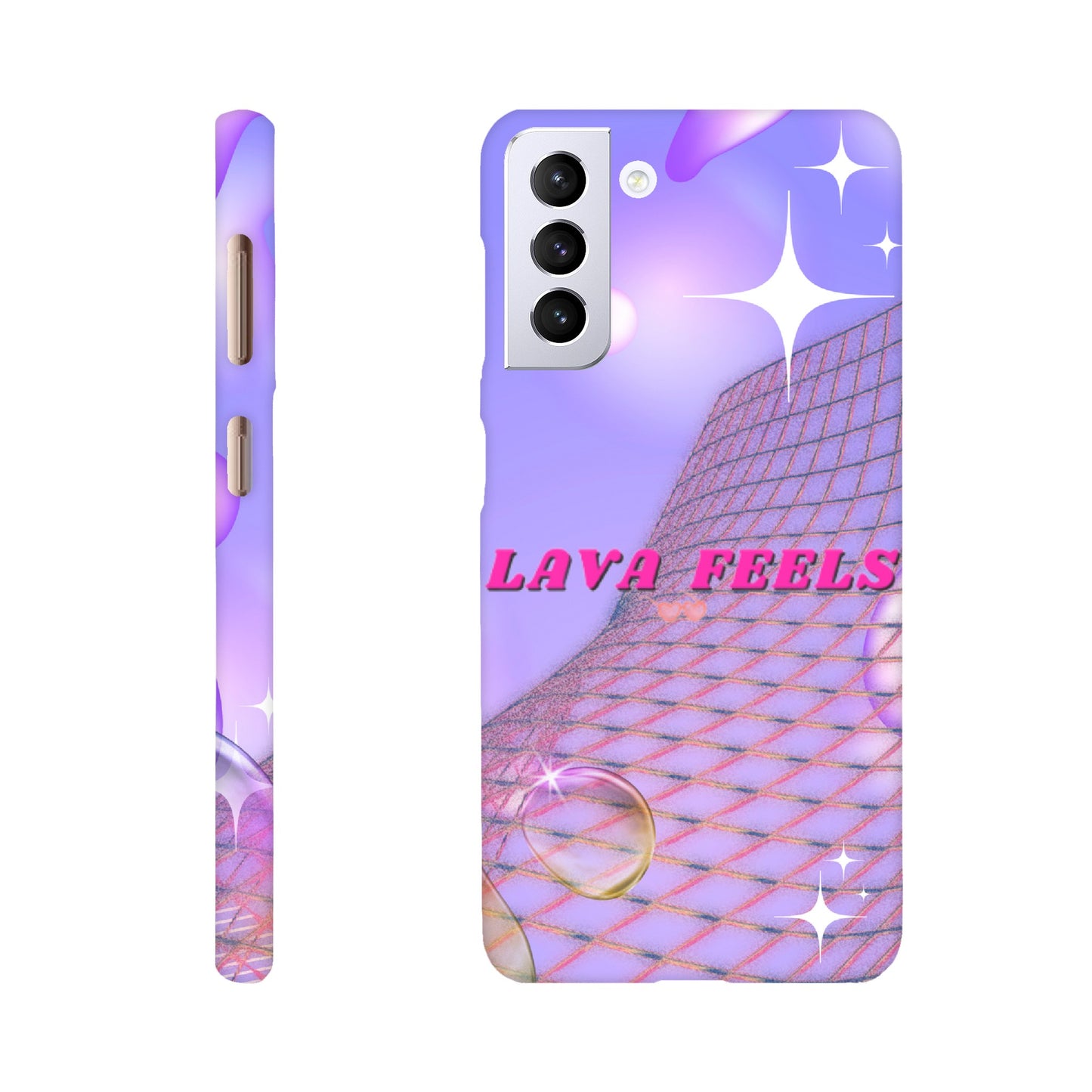 Lava Feels Y2K Retro Slim case