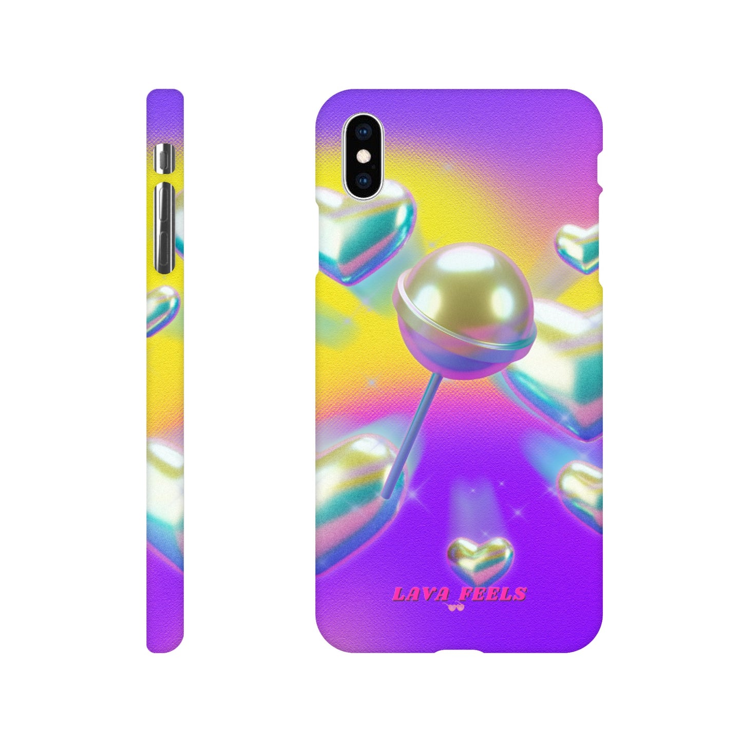 Lava Feels Retro Lollipop Slim Phone Case