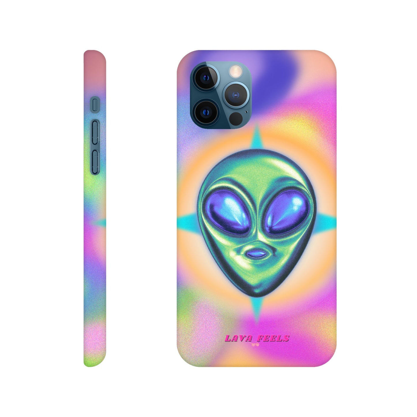 Lava Feels Alien Abduction Slim Phone Case