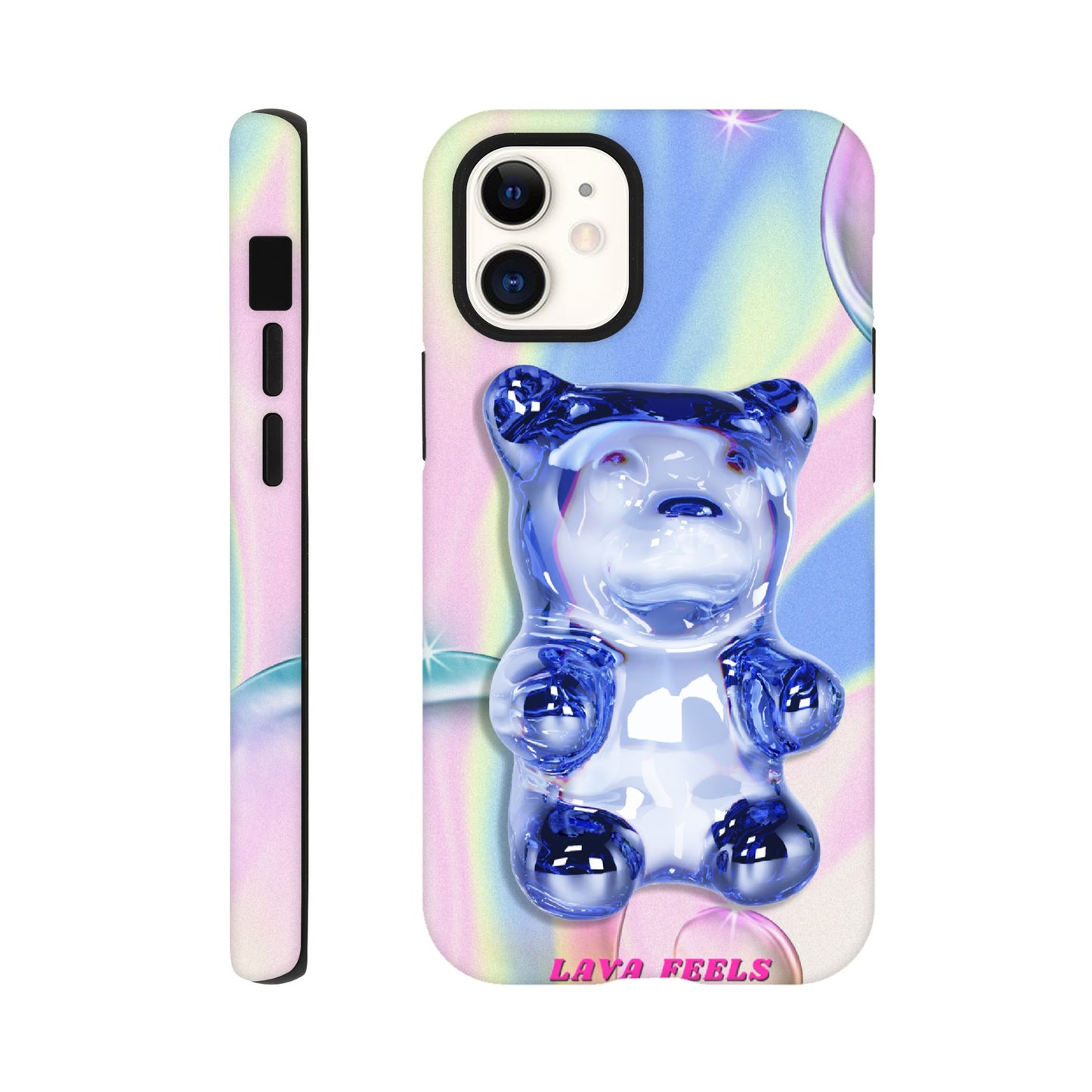 Lava Feels Chrome Teddy Tough Phone case