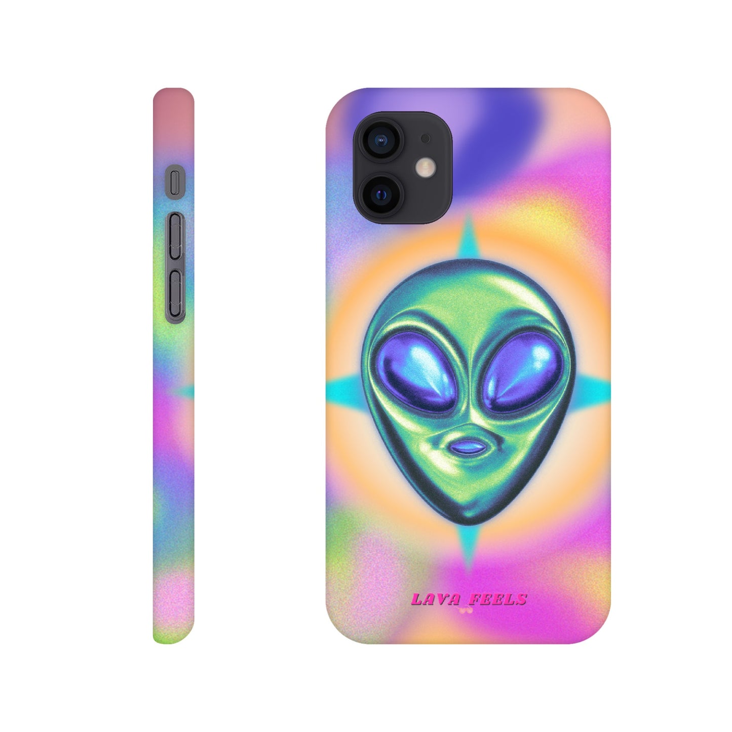 Lava Feels Alien Abduction Slim Phone Case