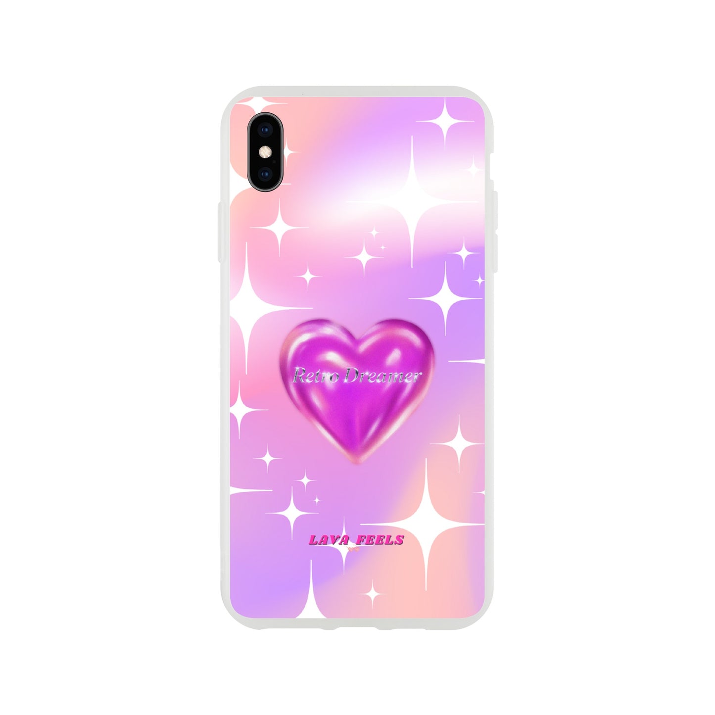 Lava Feels Retro Dreamer Flexi Phone Case