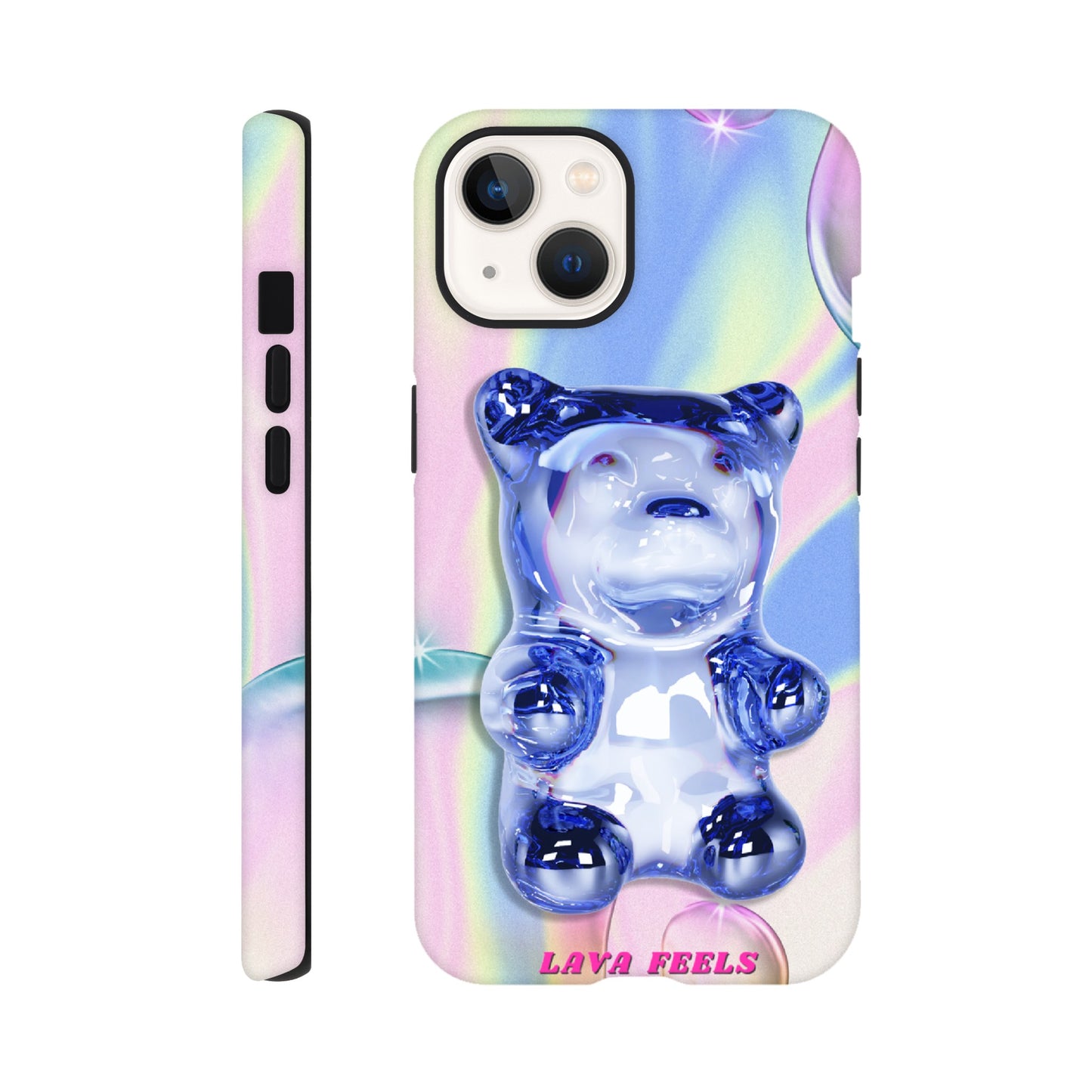 Lava Feels Chrome Teddy Tough Phone case