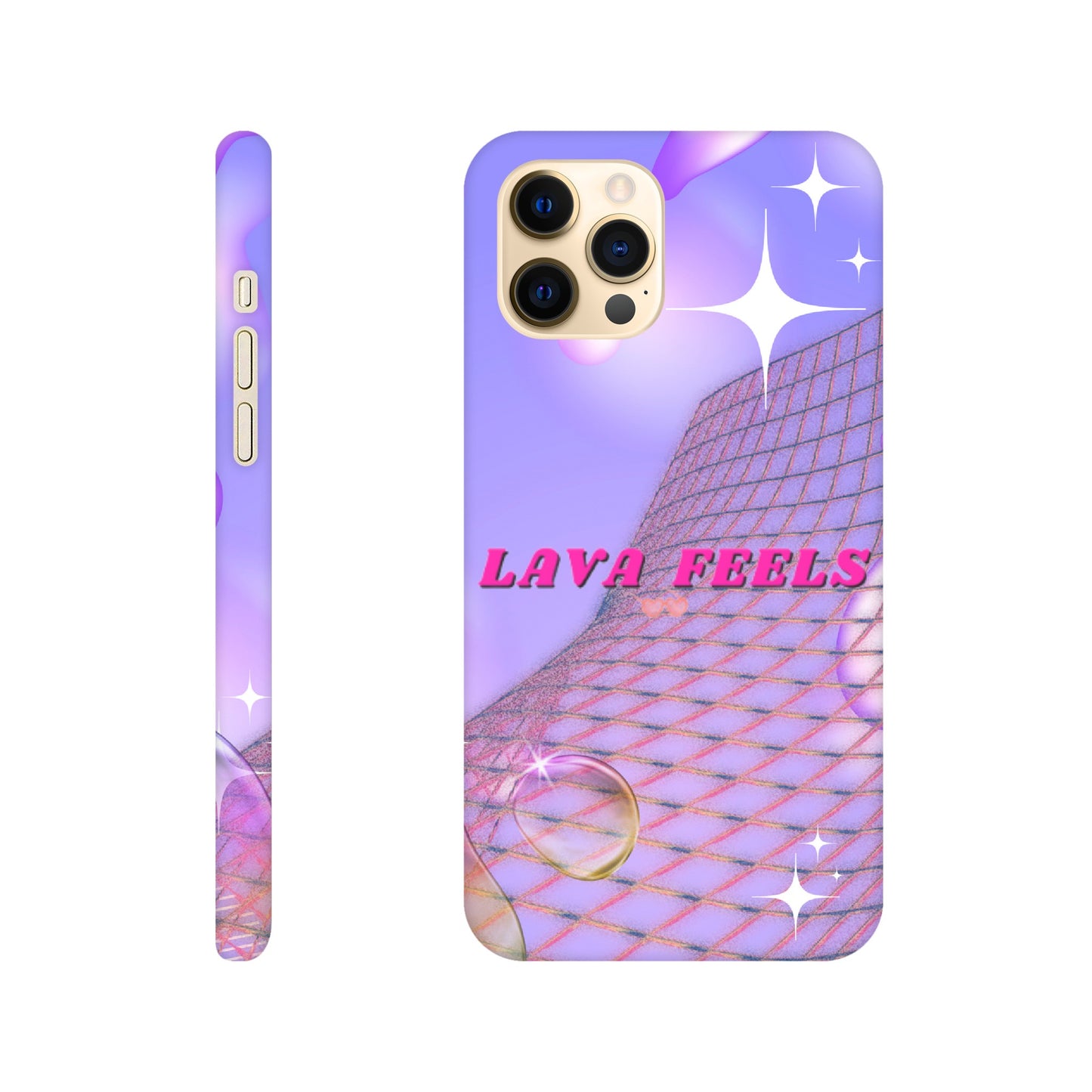 Lava Feels Y2K Retro Slim case