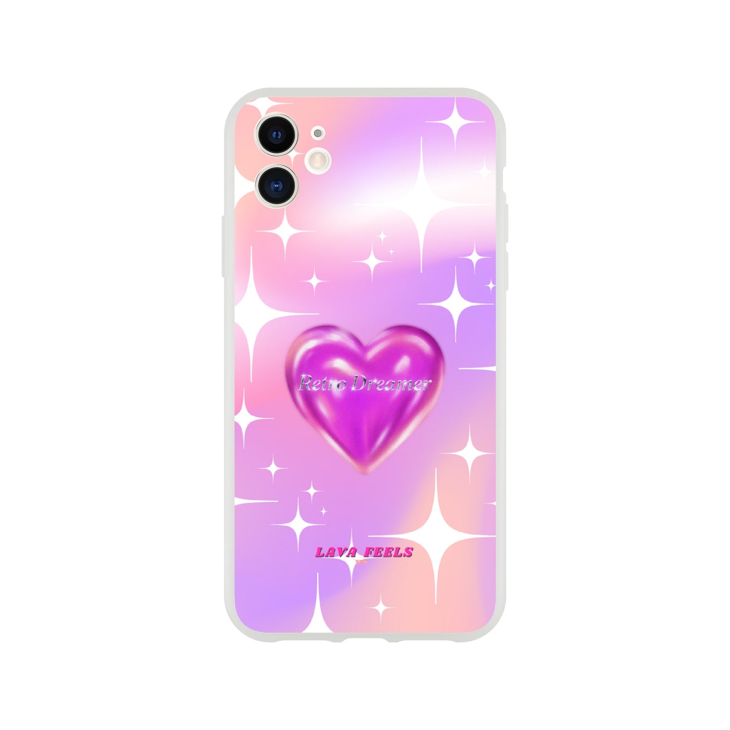 Lava Feels Retro Dreamer Flexi Phone Case