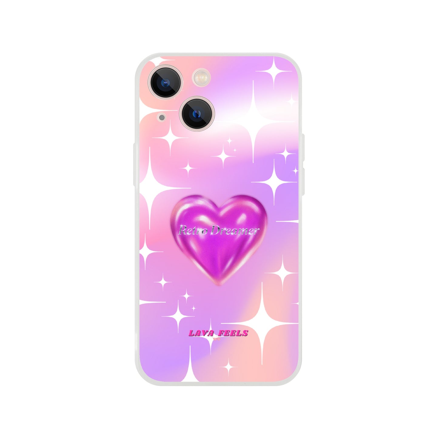 Lava Feels Retro Dreamer Flexi Phone Case