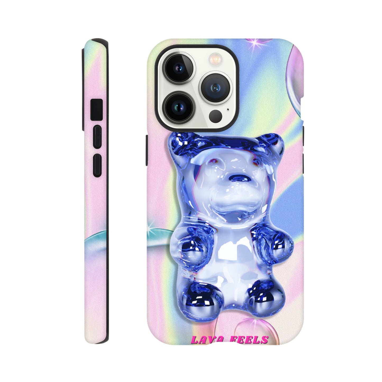 Lava Feels Chrome Teddy Tough Phone case