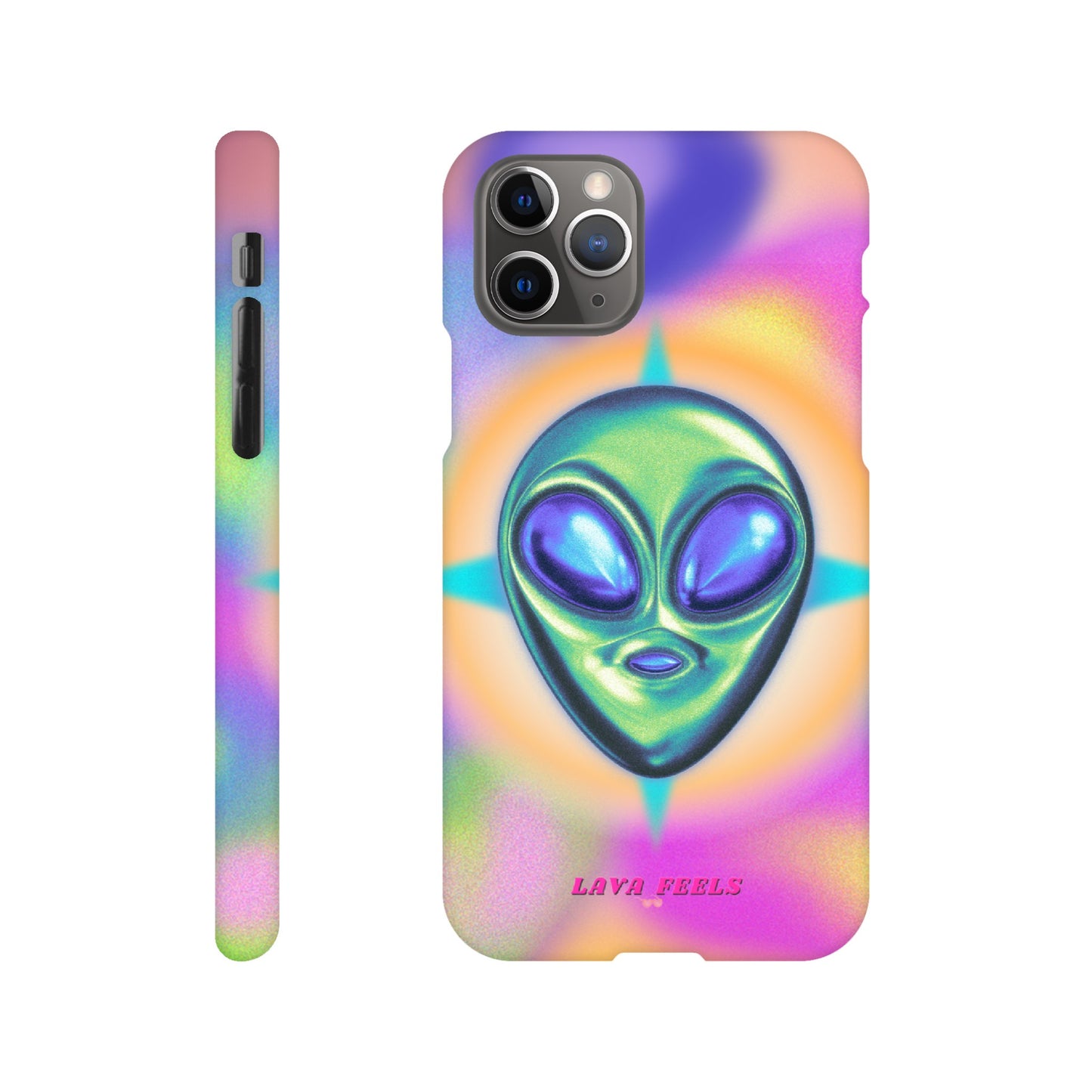 Lava Feels Alien Abduction Slim Phone Case