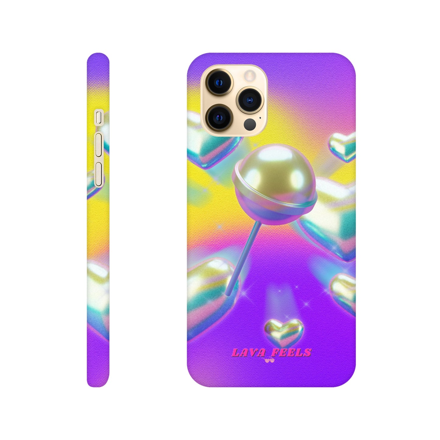 Lava Feels Retro Lollipop Slim Phone Case