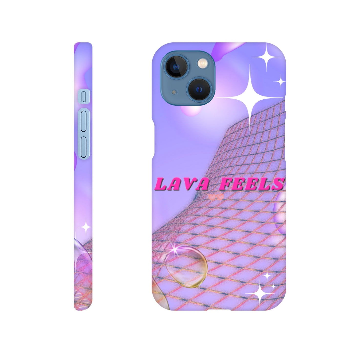 Lava Feels Y2K Retro Slim case