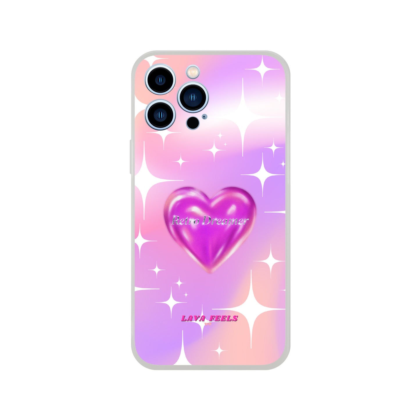 Lava Feels Retro Dreamer Flexi Phone Case