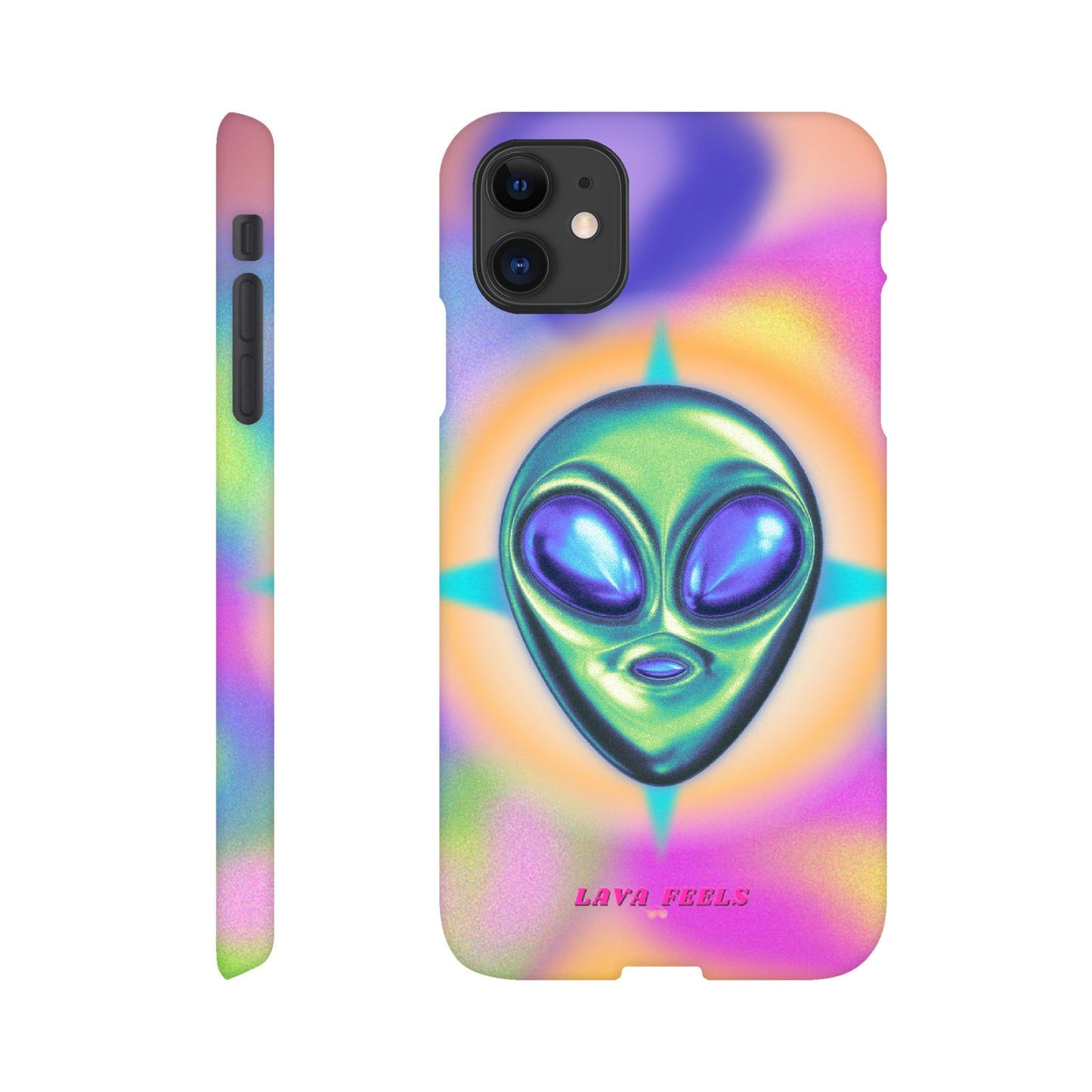 Lava Feels Alien Abduction Slim Phone Case