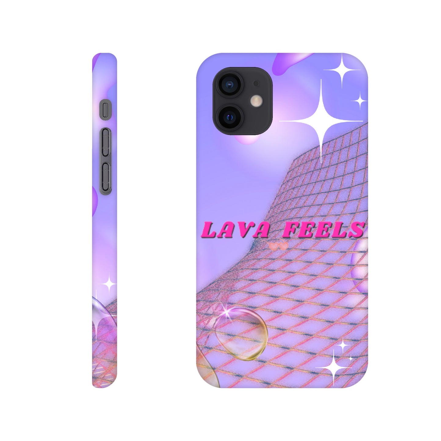 Lava Feels Y2K Retro Slim case