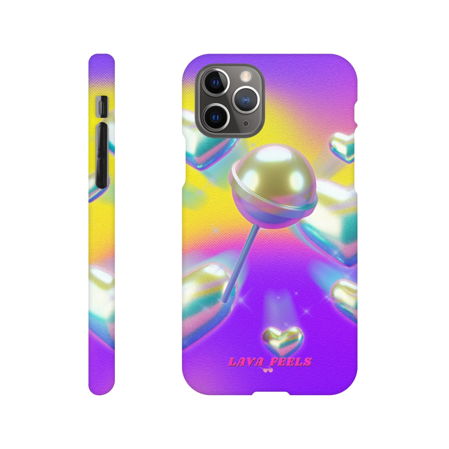 Lava Feels Retro Lollipop Slim Phone Case