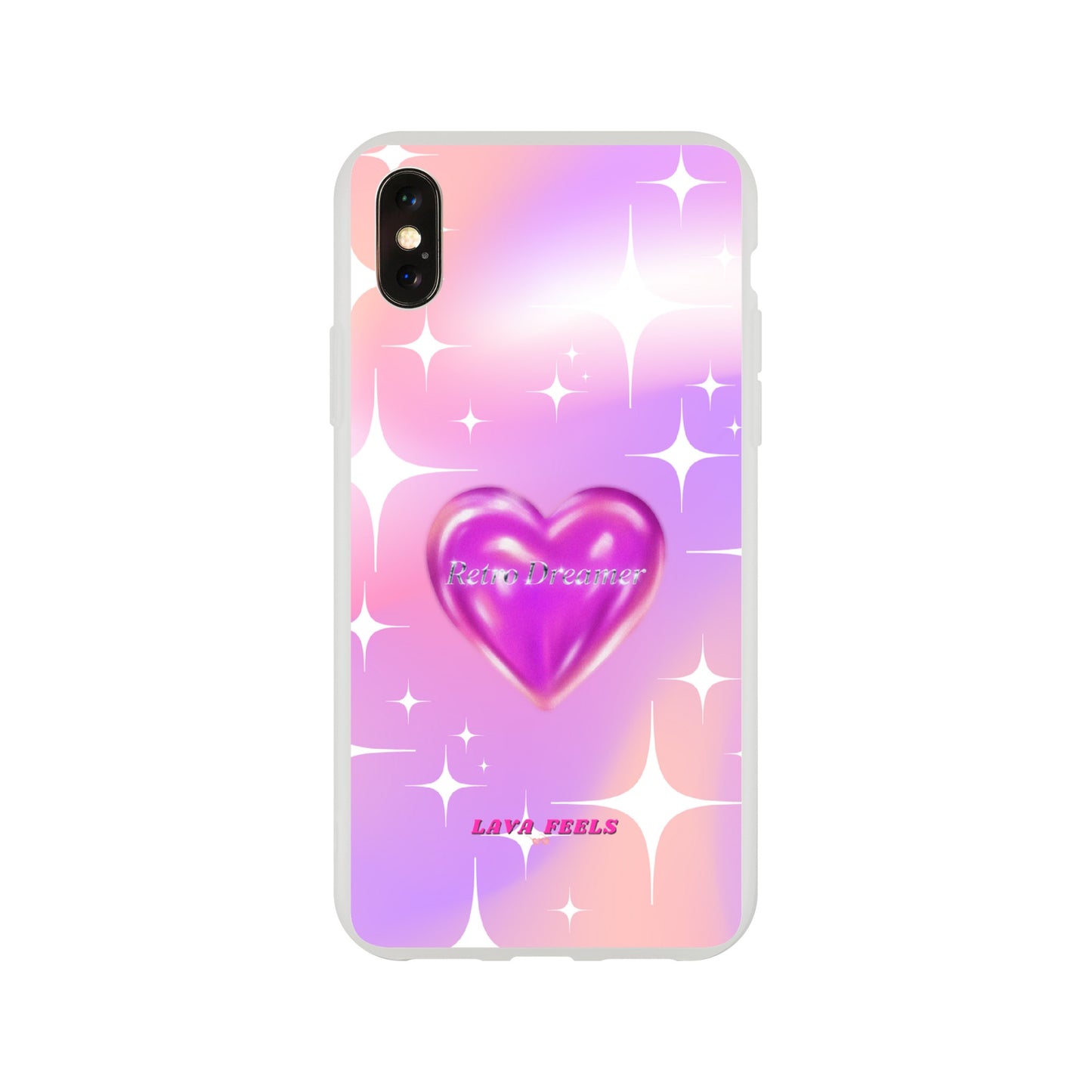 Lava Feels Retro Dreamer Flexi Phone Case