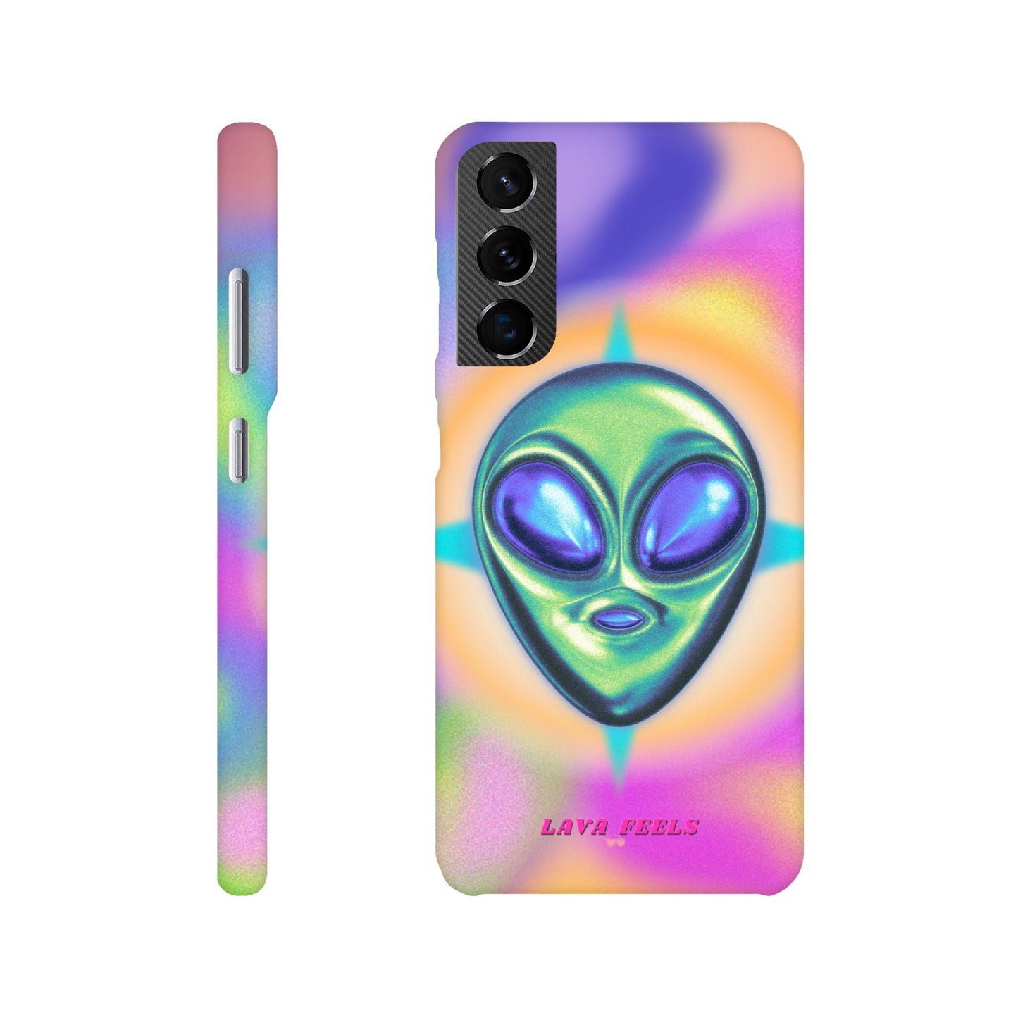 Lava Feels Alien Abduction Slim Phone Case